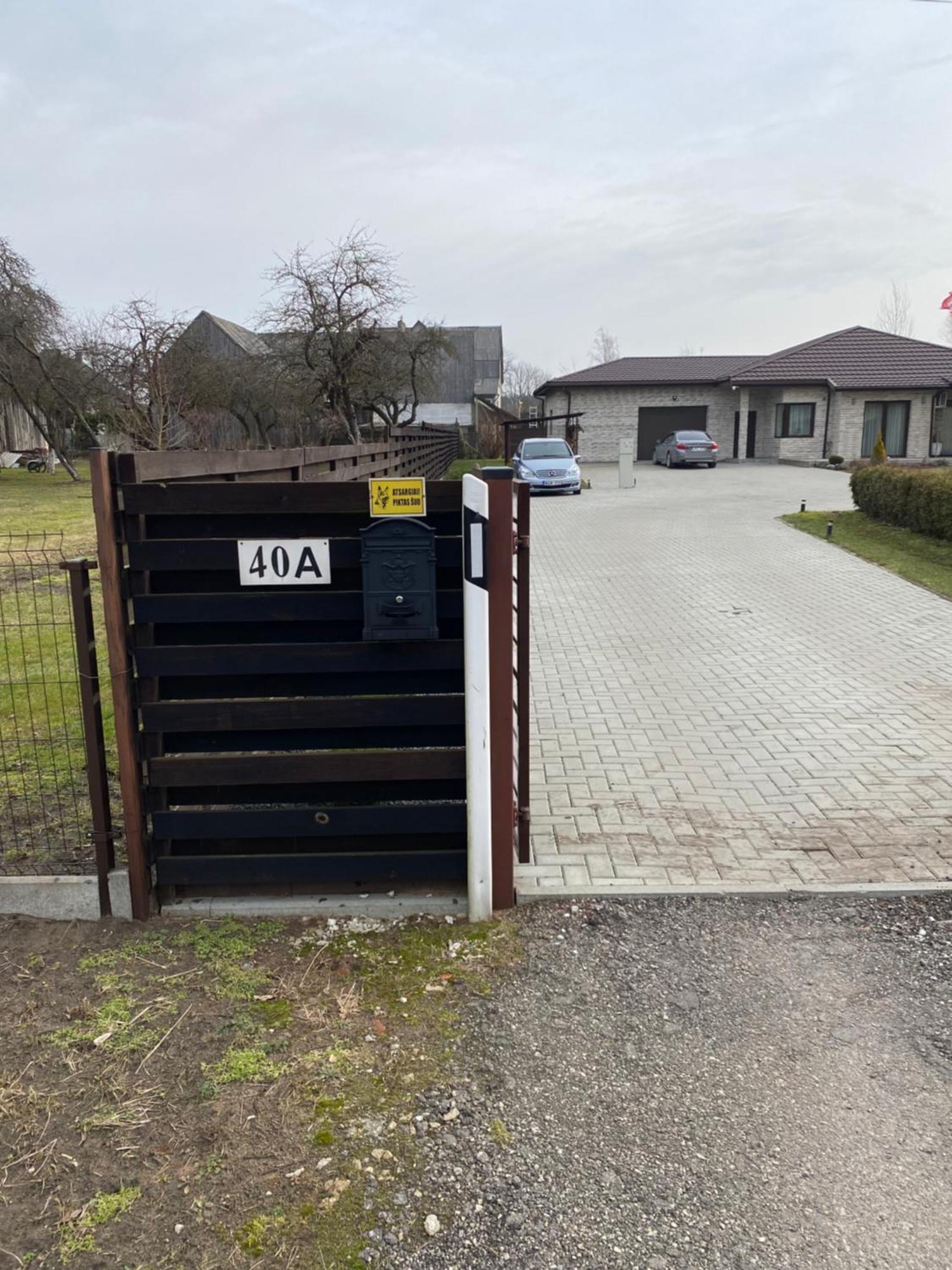 Apartmán Privatus Namas Šilutė Exteriér fotografie